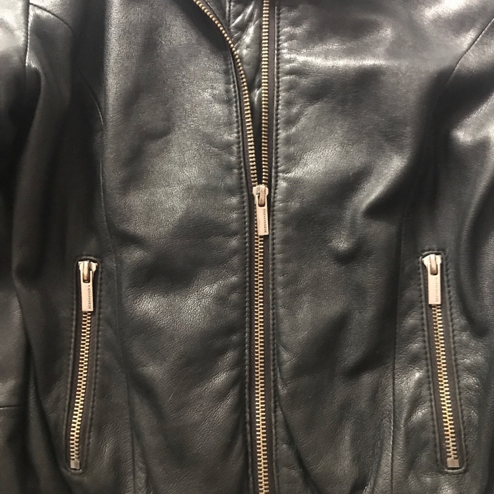 BCBG Leather Jacket